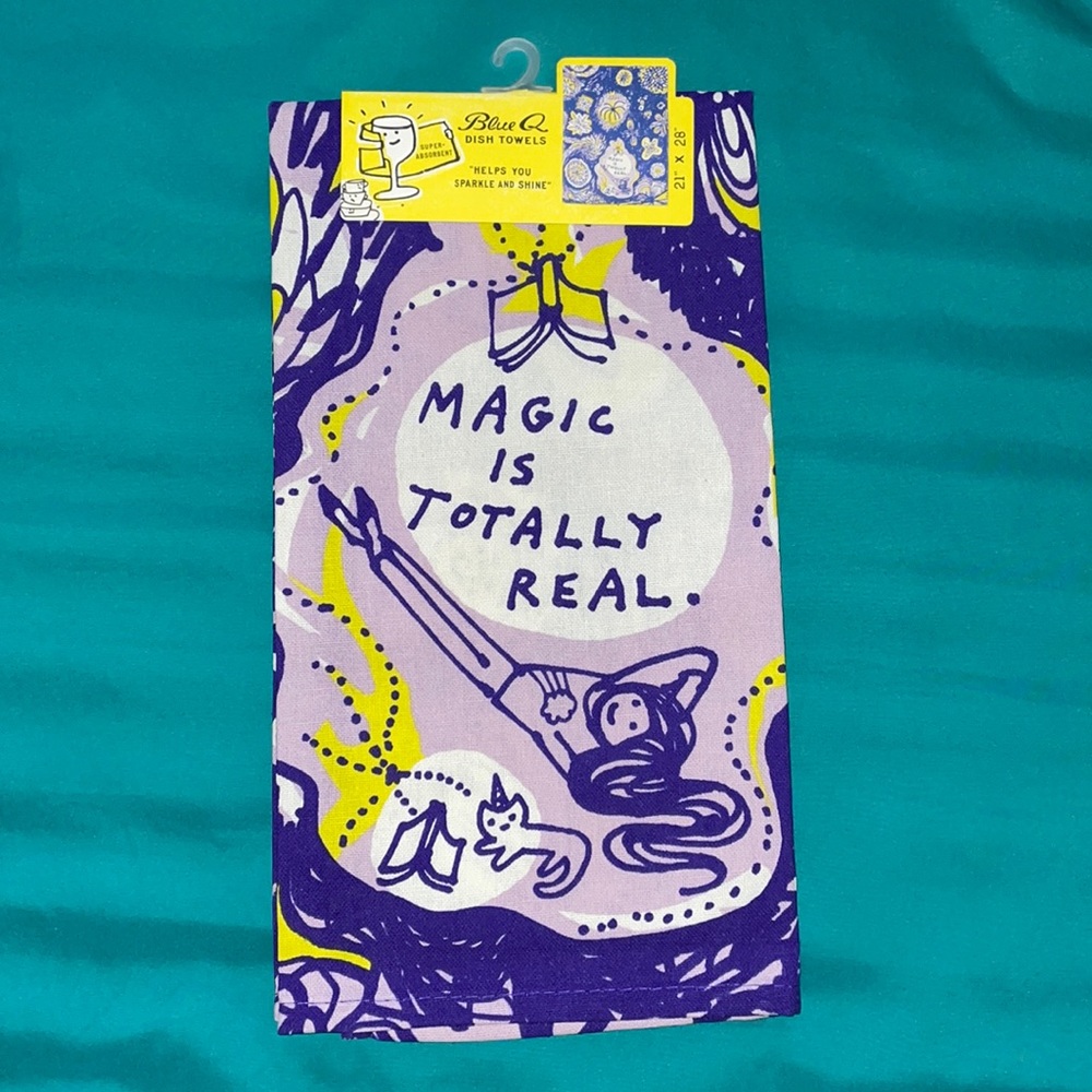 Blue Q dish towel